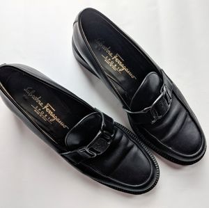 Salvatore Ferragamo Leather Loafers